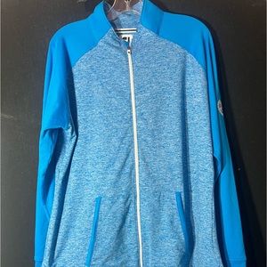 Women's FOOTJOY Full Zip Golf JACKET  Blue  country club size XL